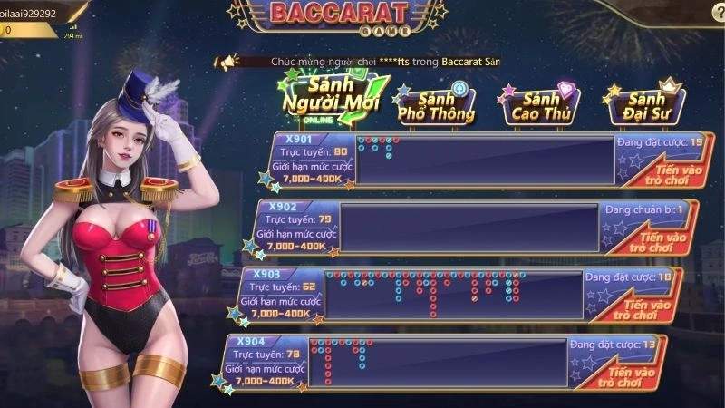 Các bước và quy tắc cơ bản trong trò chơi Baccarat online