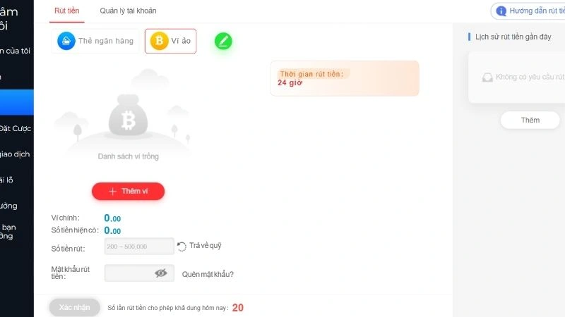 Hướng dẫn rút tiền W388 chi tiết, dễ hiểu nhất