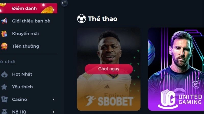 Ba sảnh cược thể thao hút khách nhất